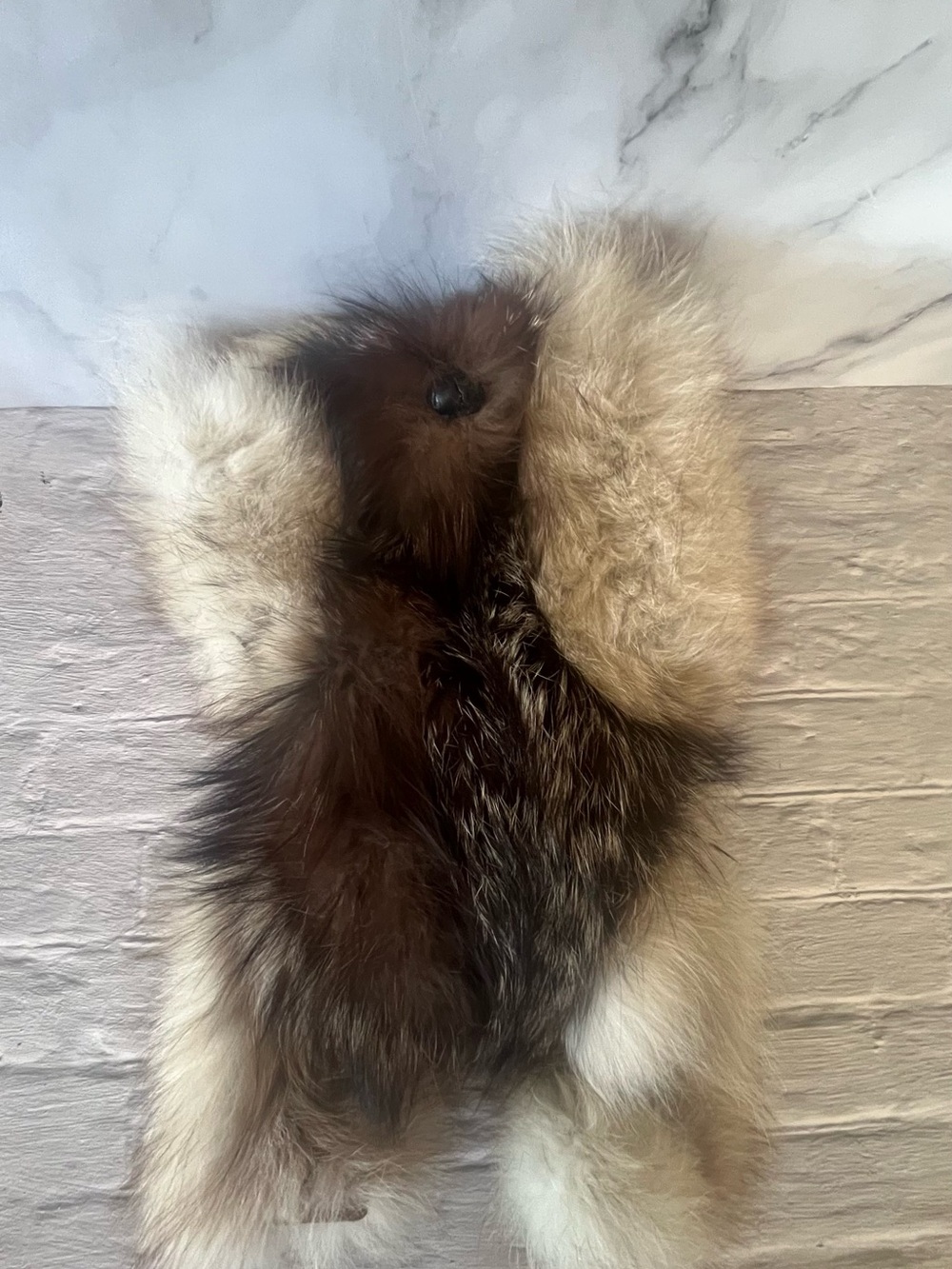 Real Fur Hand Made Teddy Bear Articulating Head & Paws - Picture 3 of 11